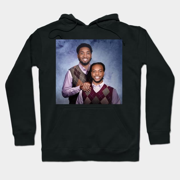 Mitchell and Garland Hoodie by Buff Geeks Art